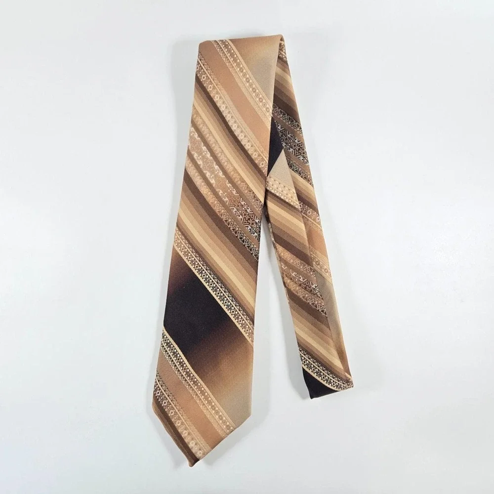 3 Vintage Ties Lot Oleg Cassini 55